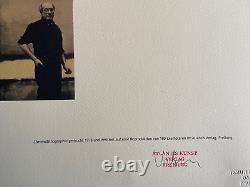 Mark Rothko Lithograph COA Original Numbered Signed Jackson Pollock