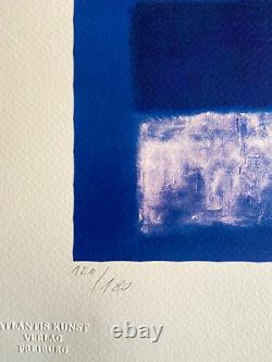 Mark Rothko Lithograph COA Original Signed Numbered Willem De Kooning