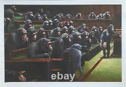 Mason Storm Monkey Parliament /banksy 2020 Stowe Gallery
