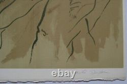 Masson Andre Erotic Signed Lithograph Numbered/125 Handsigned Lithograph