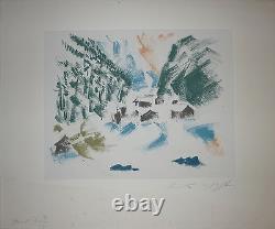 Masson André Original Lithography Signed Numbered Abstract Art Surrealism