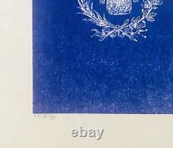 Max Ernst As Life Will Be Beautiful Original Signed Lithograph 1972