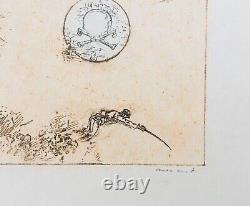 Max Ernst 'Nothing to Report' Original Signed Lithograph 1972