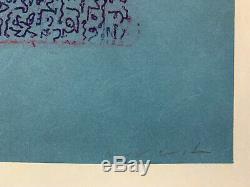 Max Ernst, Scripture 1970 / Hand Signed And Numbered Print Lithograph