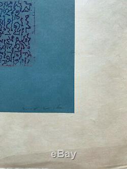 Max Ernst, Scripture 1970 / Hand Signed And Numbered Print Lithograph