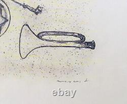 Max Ernst So to start Original signed lithograph 1972