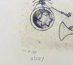 Max Ernst So to start Original signed lithograph 1972