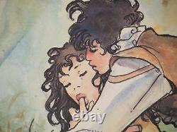 Milo MANARA Intimate Moment, Signed Lithograph