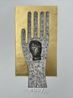 Mimmo Paladino, Litho Signed Hand 56/100, 35x50cm, Contemporary Art, Good State
