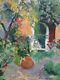 Nancy Delouis The Provencal Garden In Spring Signed Lithograph N°