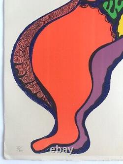 Niki de SAINT-PHALLE, Nana, 1971. Original lithograph signed in pencil.