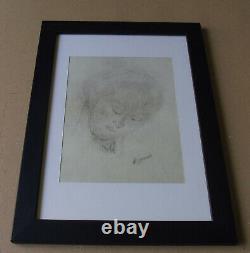 Original Lithograph Signed By Pierre Bonnard Offered By His Friend Aimé Maeght