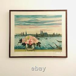 Original Lithograph Table Signed Numbered Michel Henry 3/300