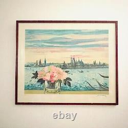 Original Lithograph Table Signed Numbered Michel Henry 3/300