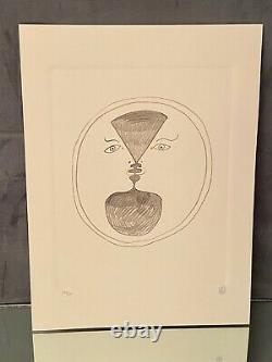 Original Numbered Lithograph Jean Cocteau