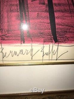 Original Signed Bernard Buffet Limited Edition 64/150 La Corrida Discuss