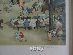 Original color lithograph signed and numbered by PAUL LEMASSON (1897-1971)