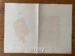 Original lithograph by SEM Caricature of 5 women at the Races Signed