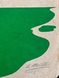 Original lithograph signed and numbered LABISSE 55.5X44.5