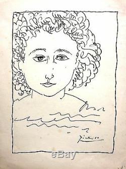 Pablo Picasso At The Memory Of Julius And Ethel Rosenberg Litho Signed And No.