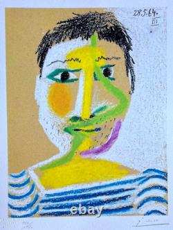 Pablo Picasso Lithograph COA Original Signed Hand-Numbered