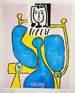 Pablo Picasso Lithograph COA Original Signed Numbered - Fernand Léger-Leger