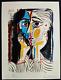 Pablo Picasso Lithograph Coa Original Signed Numbered In Pencil Limited