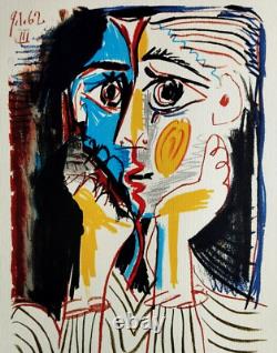 Pablo Picasso Lithograph COA Original Signed Numbered in Pencil Limited