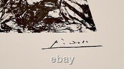 Pablo Picasso, Original Lithograph 1973/ The Rape/ Signed, Numbered/ Vollard