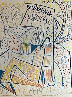 Pablo Picasso (Original Lithograph COA) Signed Numbered in Pencil Limited