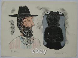 Papart Max Signed Lithograph Annotated Ea Handsigned Ea Lithograph