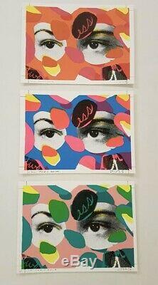 Paul Insect There Is More Upstairs Set Of 3 Mini Print (signed) Ed Of 100