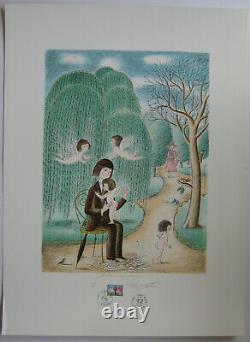 Peynet Raymond Lithography Signed In Pencil Numbered Handsigned Numb Lithograph