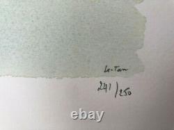 Pierre Le Tan Seas Of The South Original Lithograph Rives Paper Numbered Signed Plate