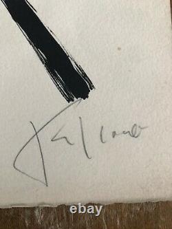 Pierre Tal Coat Original Lithography Signed At The Crayon Abstract Ecole Paris