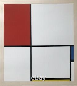 Piet Mondrian Serigraphie Originale 1973 Numbered Max Bill Composition D 1932