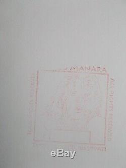 Portrait, Silk Screen Milo Manara Signed In Pencil