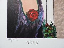 Ramon DILLEY Elegant in Deauville, Original Signed Lithograph, 250 copies