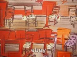 Raoul DUFY Orchestra, Intermission, Signed Lithograph