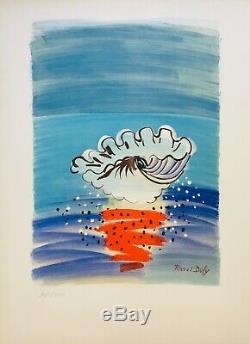 Raoul Dufy Trouville 1950 Original Lithograph Signed And Numbered