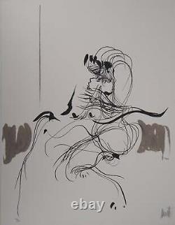 Raymond MORETTI Sensual Gesture, Original Signed Lithograph