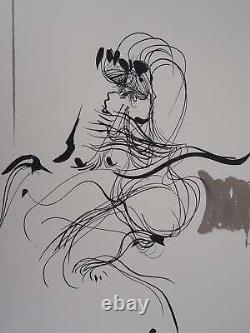 Raymond MORETTI Sensual Gesture, Original Signed Lithograph