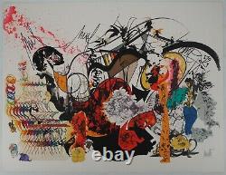 Raymond Moretti The Musicians, 1974 Original Signed Lithography