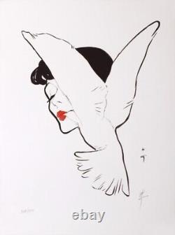 René Gruau (1909-2004) Original signed lithograph (Dior)