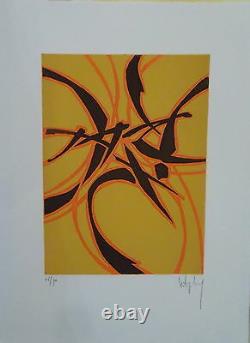 Robert Wogensky (1919), Lithograph, Composition, Signed P1662