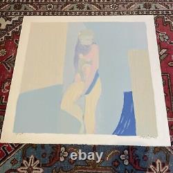 Roger MUHL Signed Lithograph Entitled THE NAKED MODEL Circa 1990 IN EXCELLENT CONDITION RARE