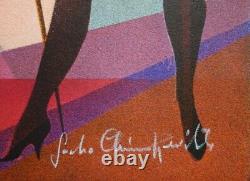 Sacha Chimkevitch Jazz, Ginger Original Lithography Signed N°
