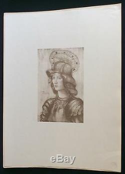 Saint Georges Jeanne Jacquemin 1898 Lithography Printmaking Modern