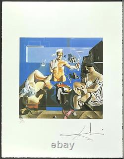 Salvador DALI Magnificent Signed and Numbered Lithograph. (C3F)