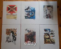 Salvador Dali Suite Butterfly Complete Series 6 Lithograpies S. N. F C.